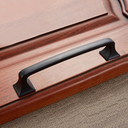 6222-128 Maniglia per mobile semplice Maniglia in bronzo nero, 6222-128