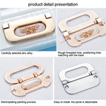 Maniglia cassetto con fibbia nascosta 64 mm lega zinco