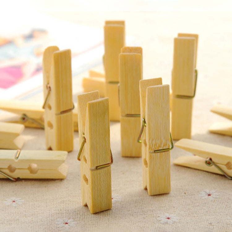 Mollette in bambù mini multifunzione 100 pezzi