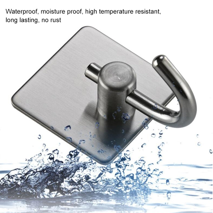 MYD-1038 Supporto a parete multifunzionale per montaggio a parete senza fori con gancio adesivo in acciaio inossidabile 304 per cucina e bagno, MYD-1038