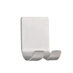 Gancio per cavo di alimentazione con spina in acciaio inossidabile Portaoggetti da bagno non perforato, dimensioni: 61x45 mm, Stainless Steel Plug Power Cord Hook