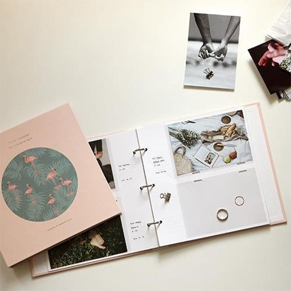 Album fotografico di famiglia con inserto per creatività fai-da-te da 5 pollici tipo 3R, 5 inch