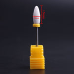 Testa di macinazione elettrica in ceramica per unghie 49x6 mm