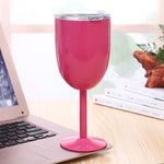 Regalo creativo del calice da cocktail del vino rosso della tazza di vuoto dell'acciaio inossidabile di nuova moda