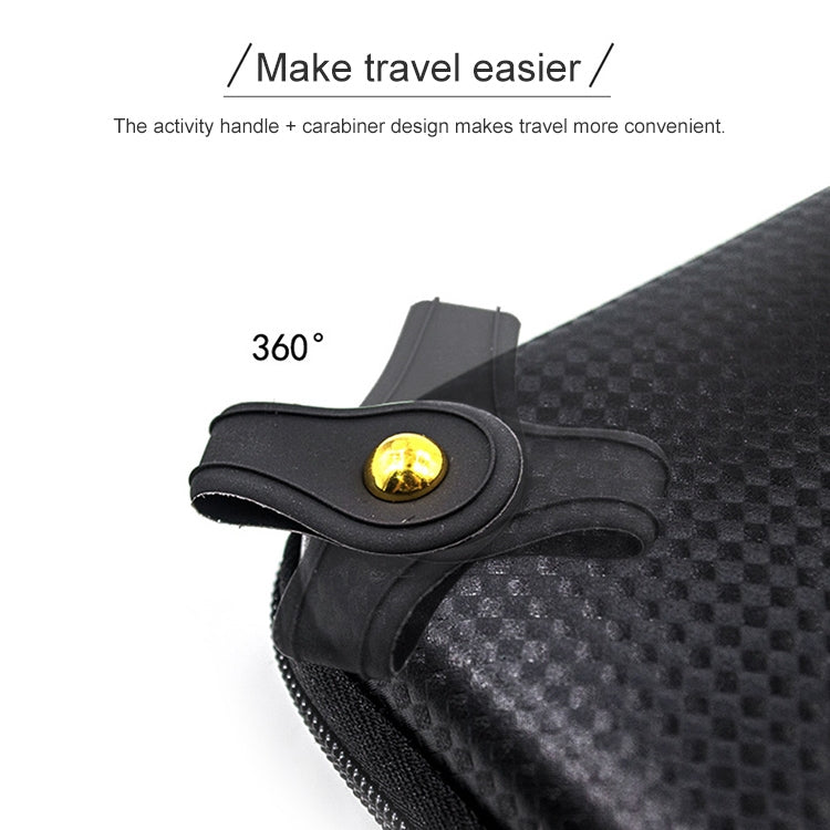 Custodia protettiva per scatola di immagazzinaggio di prodotti elettronici per auricolari mobili da viaggio multifunzione, Earphone Storage Box