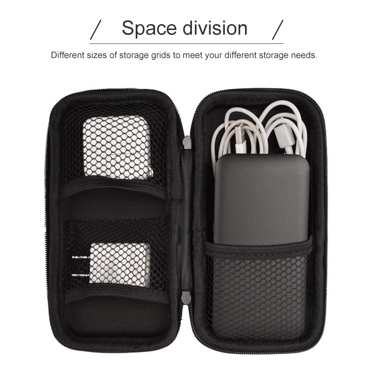 Custodia protettiva per scatola di immagazzinaggio di prodotti elettronici per auricolari mobili da viaggio multifunzione, Earphone Storage Box