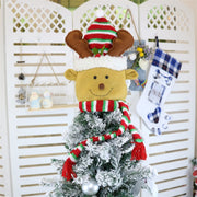 CX20207 Decorazione con ciondolo per albero di Natale con motivo Babbo Natale, dimensioni: L, Size: L
