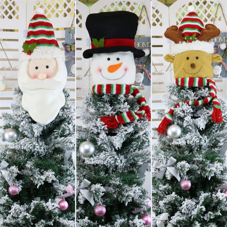 Decorazione albero di Natale con Babbo Natale 50x36 cm