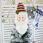 Decorazione albero di Natale con Babbo Natale 50x36 cm
