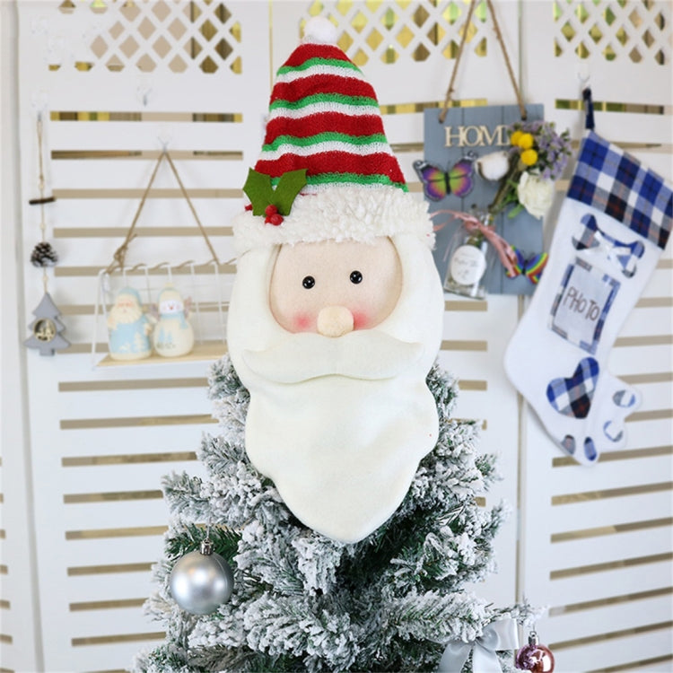 Decorazione albero di Natale con Babbo Natale 50x36 cm