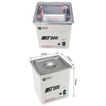 Pulitore ad ultrasuoni in acciaio inox 1,5 litri 220 V