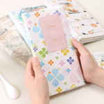 Mini album fotografico squisito con inserto per creatività fai-da-te da 3 pollici, Four Leaf Clover Pattern, Many Trees Dry Pattern, Forest Deer Pattern, Iron Tower Pattern, Little Swallow Pattern, Baymax Pattern, Red Leaves Pattern, Daisy Pattern     ...