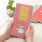 Mini album fotografico squisito con inserto per creatività fai-da-te da 3 pollici, Four Leaf Clover Pattern, Many Trees Dry Pattern, Forest Deer Pattern, Iron Tower Pattern, Little Swallow Pattern, Baymax Pattern, Red Leaves Pattern, Daisy Pattern     ...
