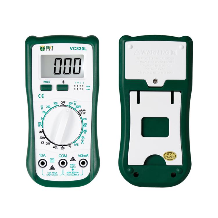 Multimetro digitale tascabile BEST-VC830L