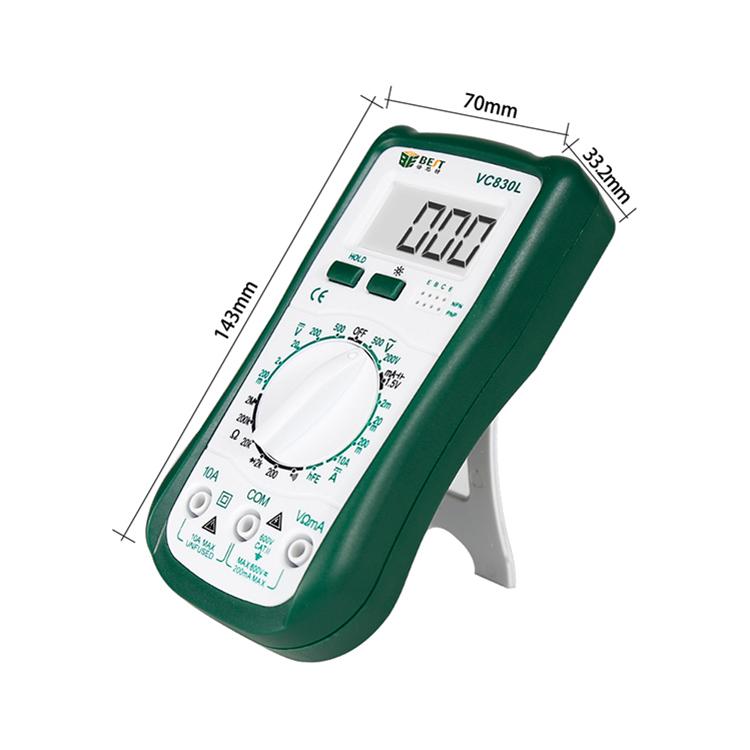 Multimetro digitale tascabile BEST-VC830L