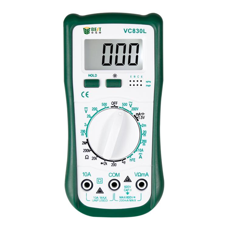 Multimetro digitale tascabile BEST-VC830L