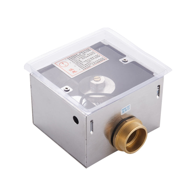 Automatic Induction Wall Mounted Toilet Flush Valve with Automatic & Manual DC Function