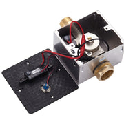 DC AC Automatic &amp; Manual Induction Toilet Flush Valve Wall Mounted Flush Valve