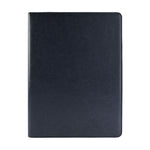 Forniture per ufficio Cartella portadocumenti in pelle stile business con blocco note A4 da 30 pagine e calcolatrice