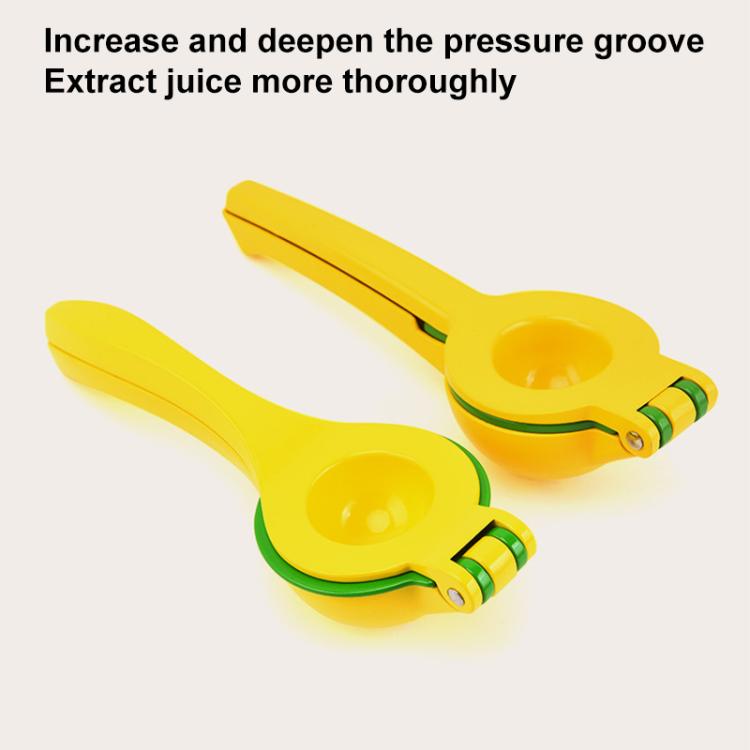 Spremiagrumi manuale a doppio strato in lega di alluminio, consegna colore casuale, Aluminum Alloy
