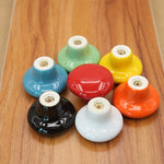 Maniglia per cassetto in ceramica smaltata 38 mm