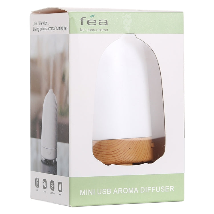 Mini umidificatore a forma di capsula da 5 W con luce colorata, capacità: 50 ml, DC 5 V, Capsule Shape Humidifier
