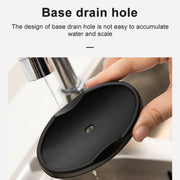 Sapone per mani ovale in acciaio inossidabile per pulizia portatile da 2 pezzi che elimina gli odori con base, consegna in stile casuale, Oval with Base