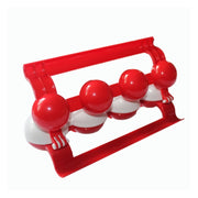 Utili polpette per principianti, polpette di pesce, cucina, polpette ripiene fatte in casa, strumenti per cucinare in casa, ABS Red