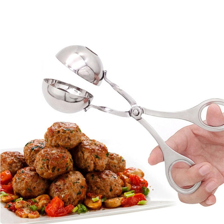 Clip per polpette ripiene per polpette in acciaio inossidabile Creatore di polpette di riso con carne di pesce fai da te, Stainless Steel