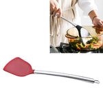 Fetta di cottura in silicone con manico in acciaio inox 36cm