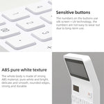 Calcolatrice per riso originale Xiaomi Youpin LEMO Display a LED a 12 bit Materiale ABS Angolo di 6 gradi, 12-bit Calculator