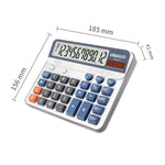 Calcolatrice da tavolo OSALO OS-6815 12 cifre doppia alimentazion