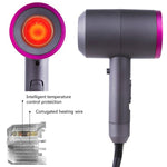 Asciugacapelli silenzioso 2200W a ioni negativi EU Plug