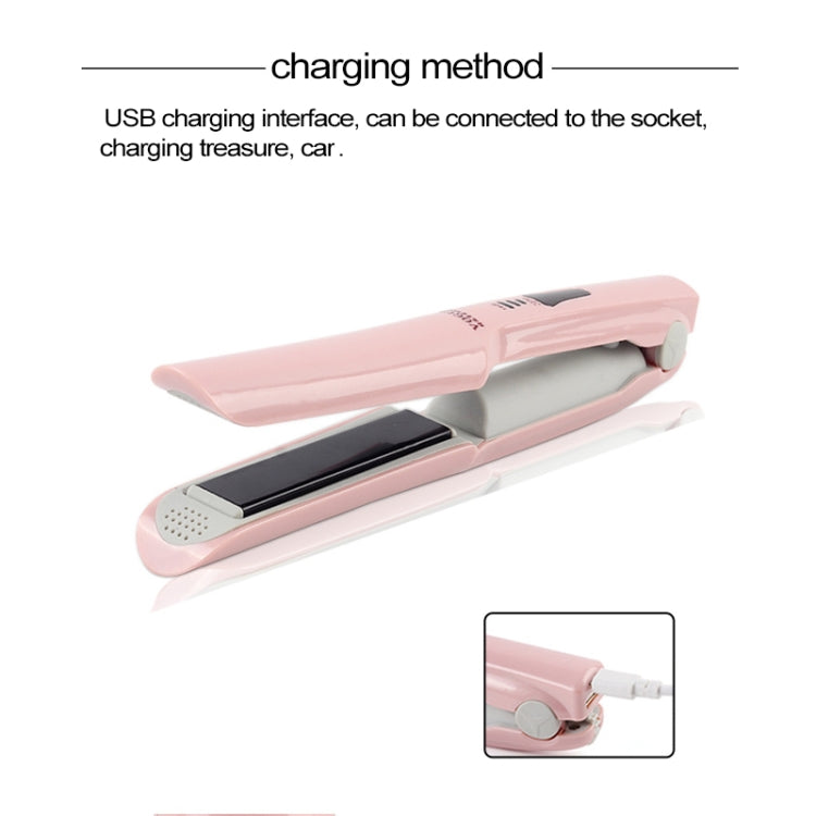 Piastra per capelli wireless ricaricabile Mini USB