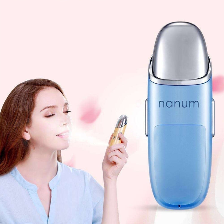 Nanum Massaggiatore idratante per la bellezza del viso Mini cura della pelle Umidificatore nebulizzante con spruzzatura d'acqua / Spruzzatore automatico di alcol