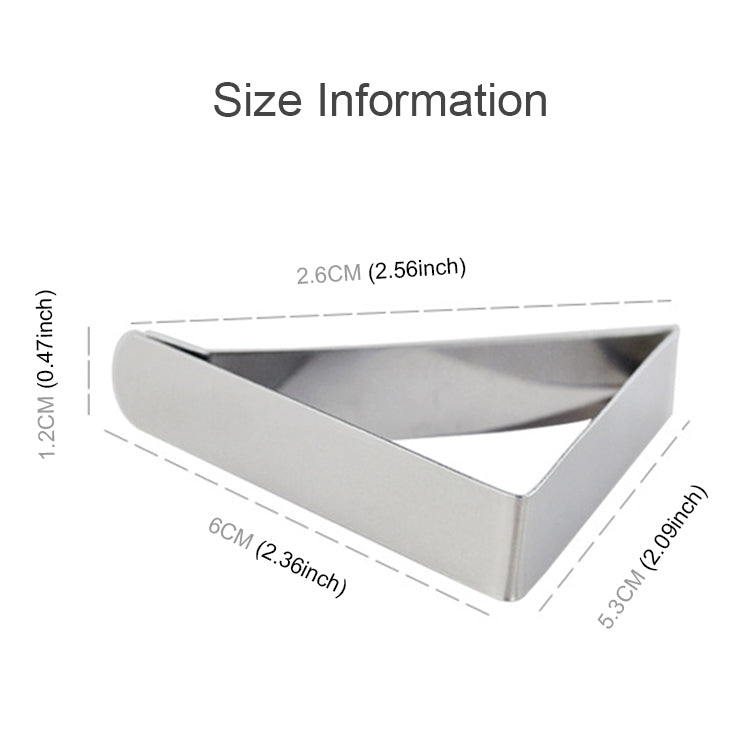 Clip per tovaglia in acciaio inox regolabile 10 pezzi