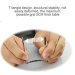 Clip per tovaglia in acciaio inox regolabile 10 pezzi