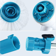 Lavapavimenti multifunzione per vasca e piastrelle, senza fili, Power Spin Scrubber, set di spazzole per la pulizia del pavimento del bagno, presa AU, AU Plug