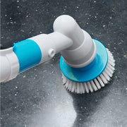 Lavapavimenti multifunzione per vasca e piastrelle, senza fili, Power Spin Scrubber, set di spazzole per la pulizia del pavimento del bagno, presa AU, AU Plug