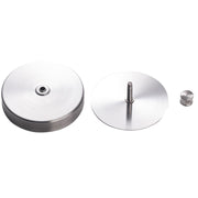 Stampi per alimenti da cucina Utensili per stampi per pressa per carne in acciaio inossidabile per hamburger, 1PC 10356  Stainless Steel