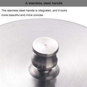 Stampi per alimenti da cucina Utensili per stampi per pressa per carne in acciaio inossidabile per hamburger, 1PC 10356  Stainless Steel