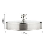 Stampo in acciaio inox per hamburger 10x10 cm