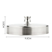 Stampi per alimenti da cucina Utensili per stampi per pressa per carne in acciaio inossidabile per hamburger, 1PC 10356  Stainless Steel