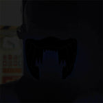 Maschera Halloween LED con controllo vocale 22x15 cm