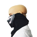 Maschera Halloween LED con controllo vocale 22x15 cm