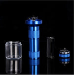 2 macchinetta per sigarette a rulli per tabacco in metallo da 70 mm per carta, Electric Tobacco Grinder