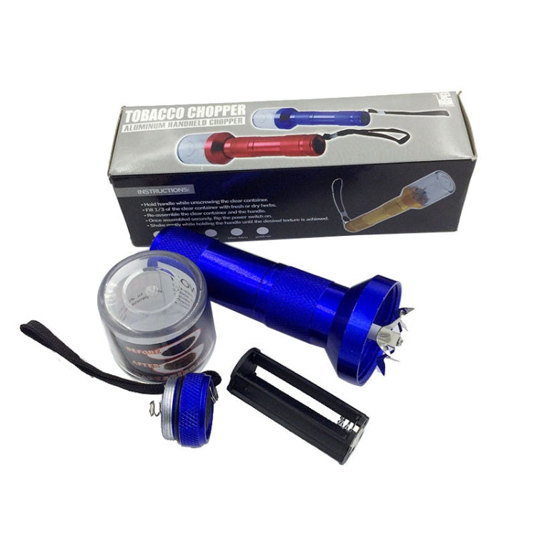 2 macchinetta per sigarette a rulli per tabacco in metallo da 70 mm per carta, Electric Tobacco Grinder