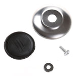 Manopola plastica con manico per coperchio universale 6 cm