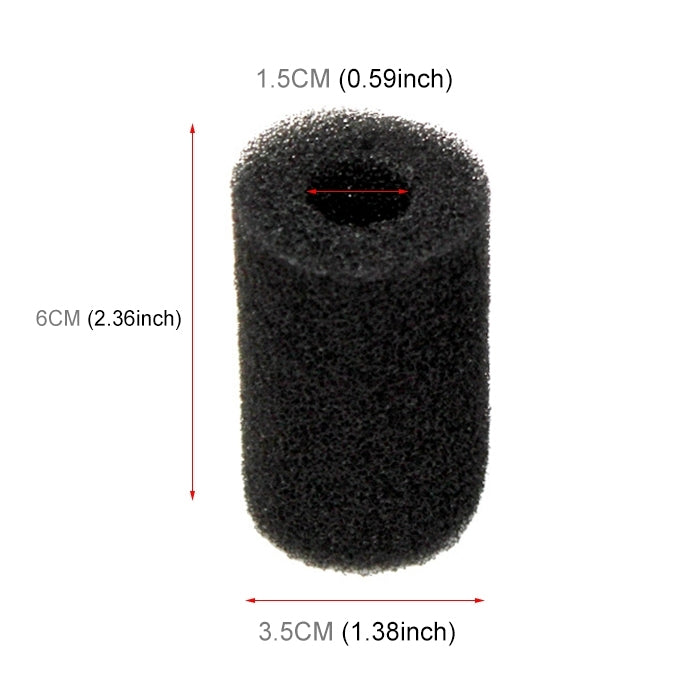 Protezione in cotone per filtro acquario diametro 22 mm