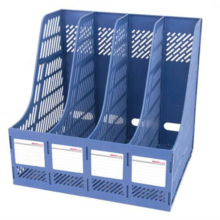 Deli 4 sezioni Organizzatore da scrivania Forniture per ufficio Accessori Scaffale da tavolo da tavolo